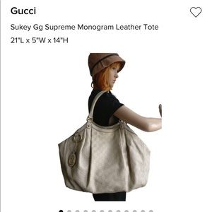 Gucci guccissima Sukey Tote